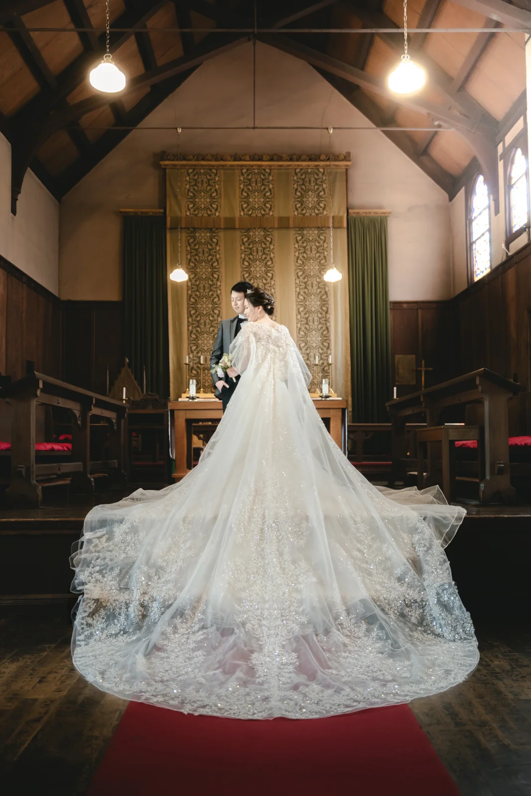 チャペルでの結婚式